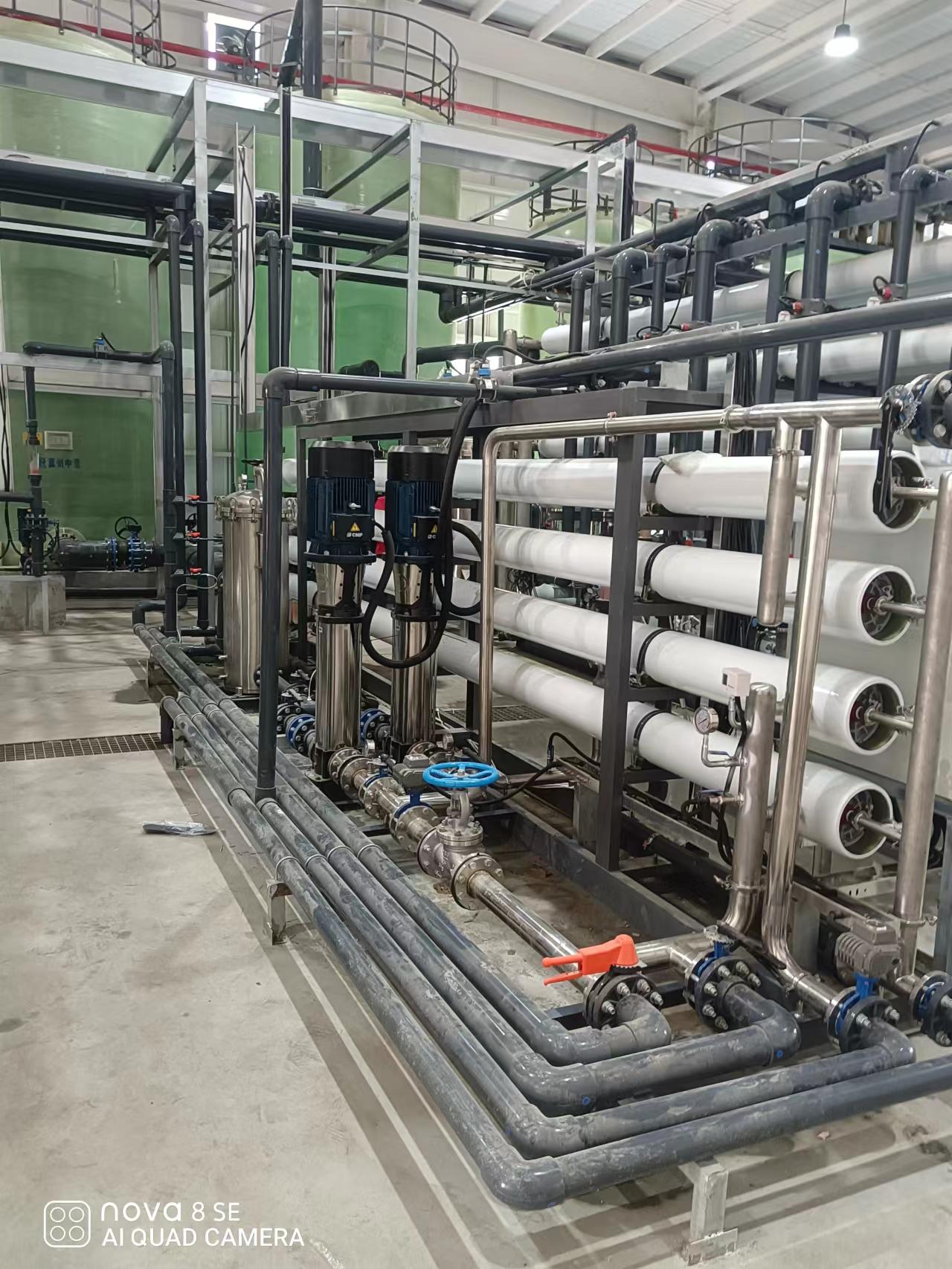 工業純水設備在化工生產中的具體作用是什么？